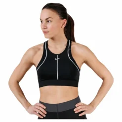 Nike Swoosh Surf to Sport Bra White/Black* Sport-Bh:Ar|Träning