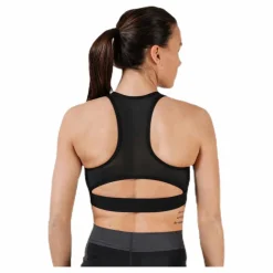 Nike Swoosh Surf to Sport Bra White/Black* Sport-Bh:Ar|Träning