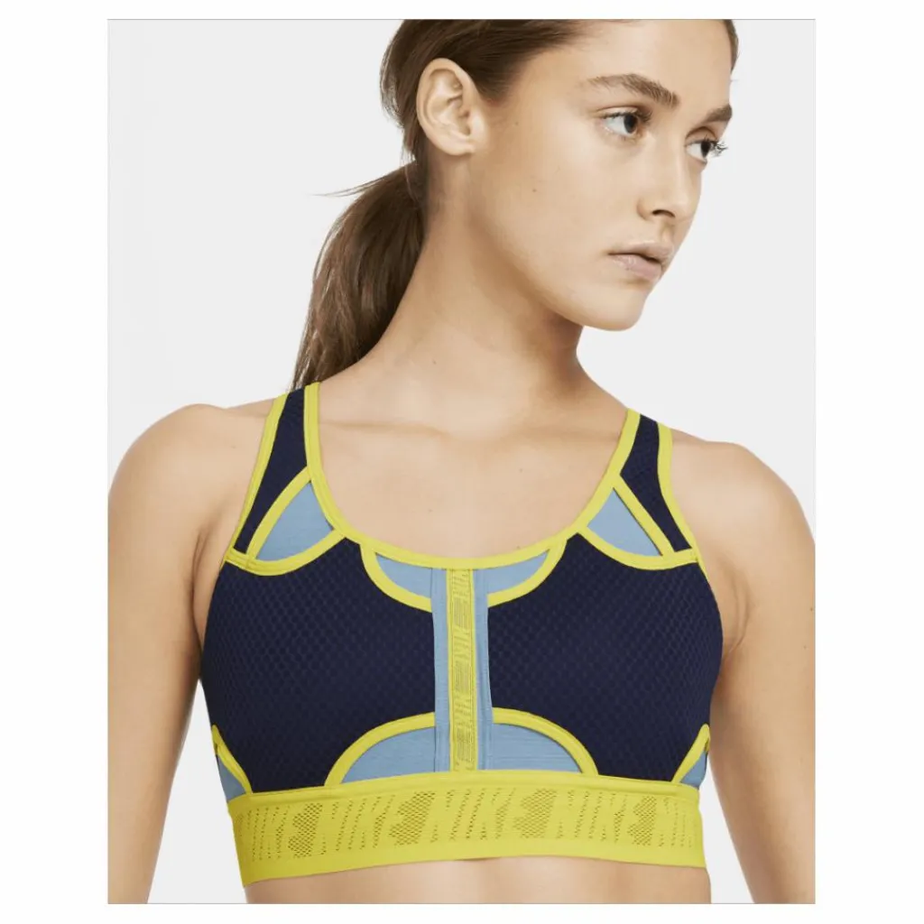 Nike Swoosh Ultrabreathe Bra Blue* Sport-Bh:Ar|Träning