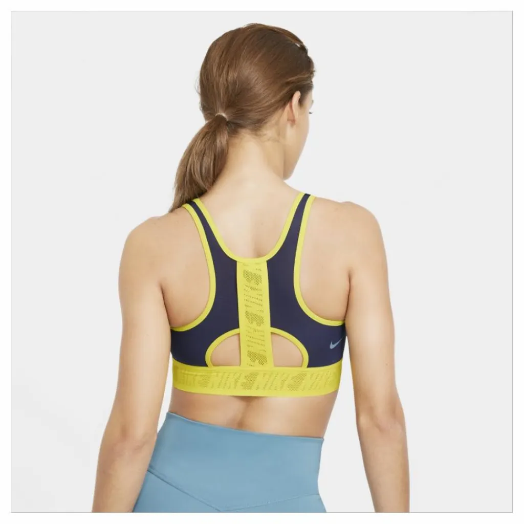 Nike Swoosh Ultrabreathe Bra Blue* Sport-Bh:Ar|Träning