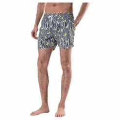 Björn Borg Sylvester Loose Shorts Black/Yellow* Simning|Badkläder