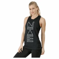 Nike Tailwind Flash Tank Black/Silver* Linnen|Löpning