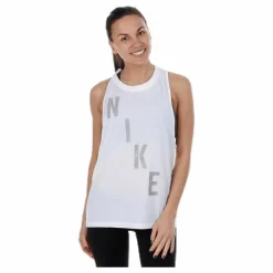 Nike Tailwind Tank GX White/Grey* Löpning|Linnen