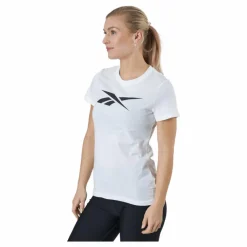 Reebok Te Graphic Vector Tee White* Träning|T-Shirts