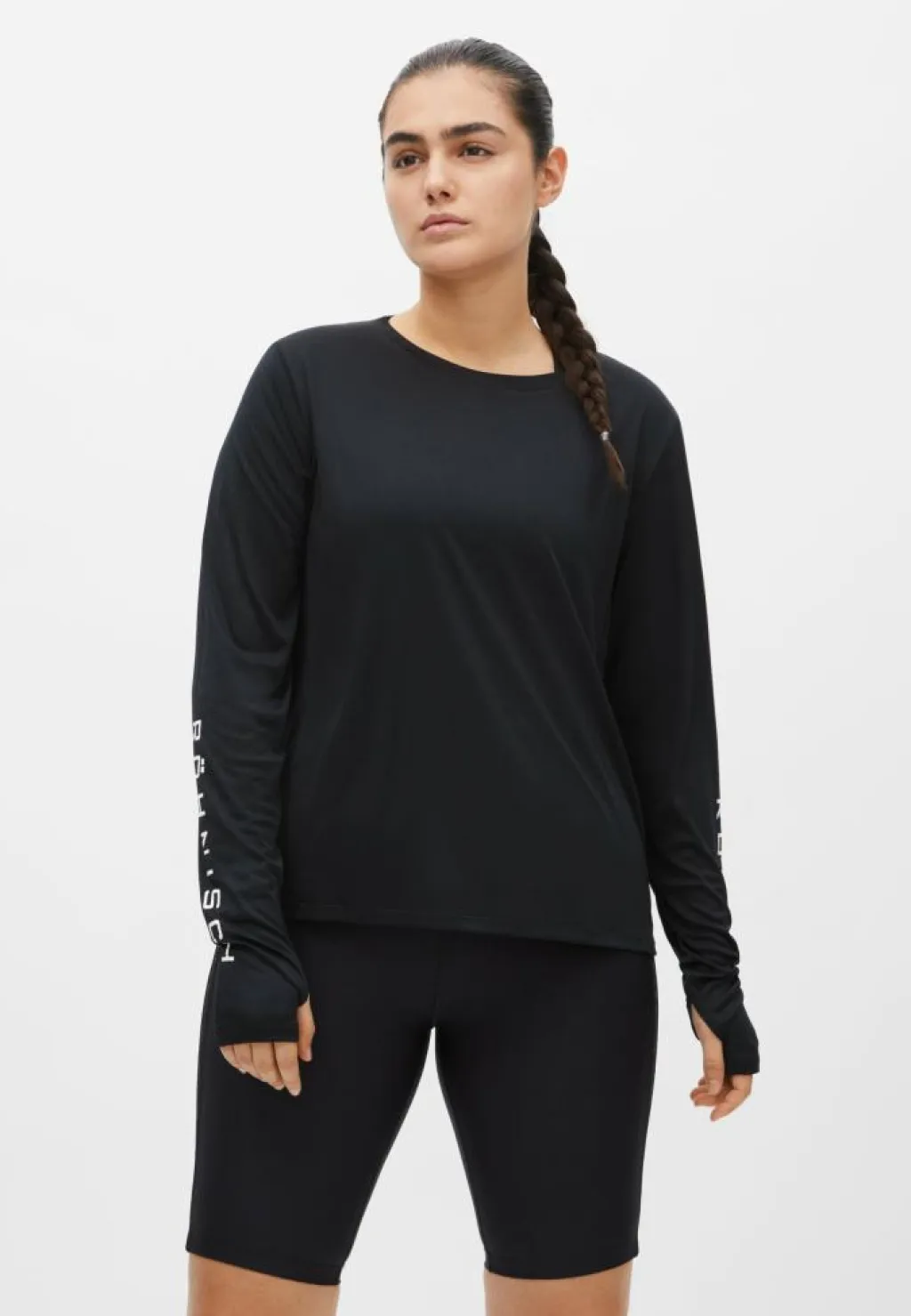 Röhnisch Team Logo Long Sleeve Black* Träning|Tröjor