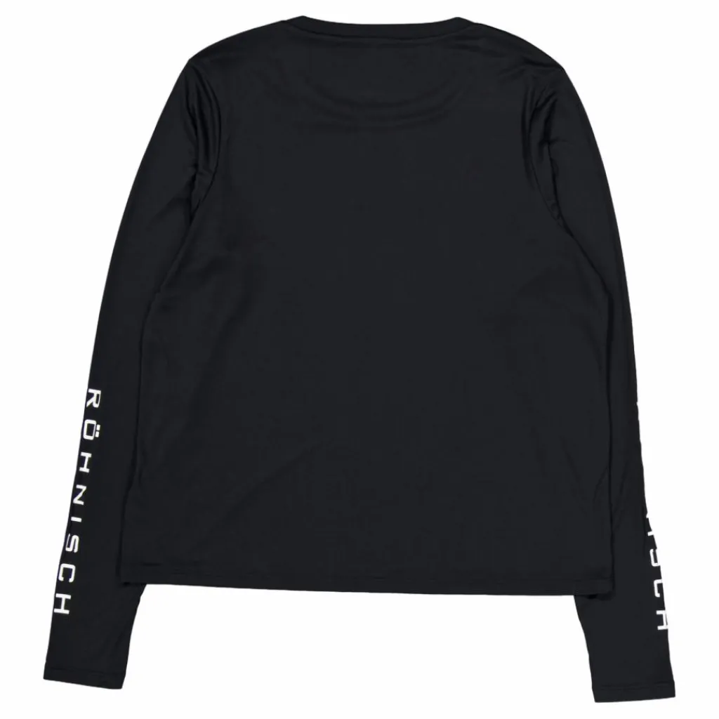 Röhnisch Team Logo Long Sleeve Black* Träning|Tröjor