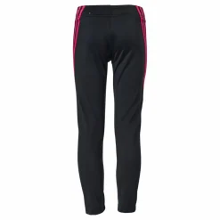 adidas Team Polyester 3-Stripes Tracksuit Black / Team Real Magenta*Barn Tracksuits|Träning