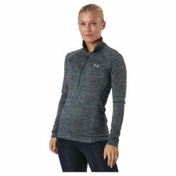 Under Armour Tech 1/2 Zip - Twist Jet Gray* Träning|Underställ