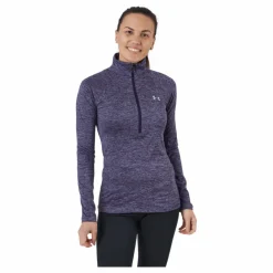 Under Armour Tech 1/2 Zip - Twist Purple Switch / Club Purple /* Träning|Underkläder