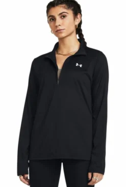 Under Armour Tech 1/2 Zip- Solid Black* Träning|Tröjor