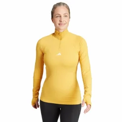 adidas Techfit COLD.RDY 1/4 Zip Long Sleeve Training Top Preyel* Tröjor|Träning