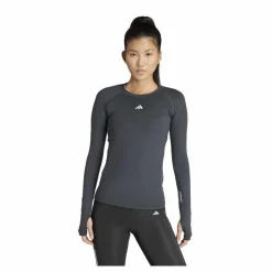 adidas Techfit Long-Sleeve Top Training Long-Sleeve Top Black* Tröjor|Träning