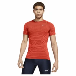 Nike TechKnit Ultra SS Pink/Silver* T-Shirts|Löpning