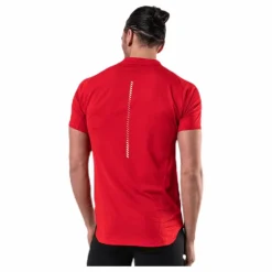 ASICS Tennis Polo Shirt Red* Racketsporter