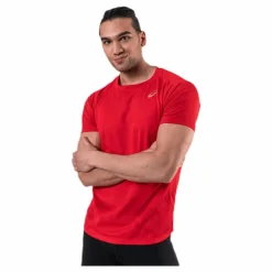 ASICS Tennis SS Tee Red* Racketsporter