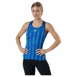 adidas Tennis Tennis Y-Tank Engineered Blue* Racketsporter|Linnen