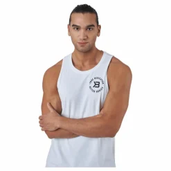 Better Bodies 19th Street Tank White* Linnen|Träning