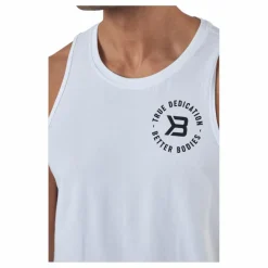 Better Bodies 19th Street Tank White* Linnen|Träning