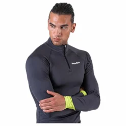 Newline Thermal Power Shirt Green/Grey* Jackor|Löpning