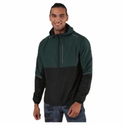 Endurance Thorow Running Jacket With Hood Green* Jackor|Löpning