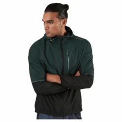 Endurance Thorow Running Jacket With Hood Green* Jackor|Löpning