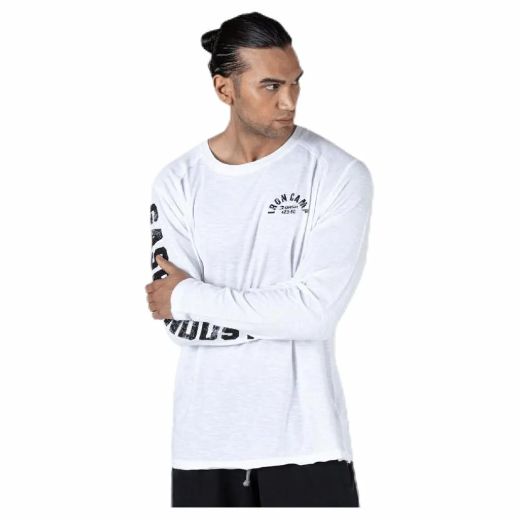 GASP Throwback LS Tee White* Tröjor|Träning