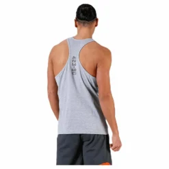 GASP Throwback tank Grey* Linnen|Träning