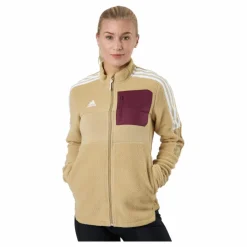 adidas Tiro Jacket Winterized Sherpa Women Beige Tone* Fotboll|Tröjor