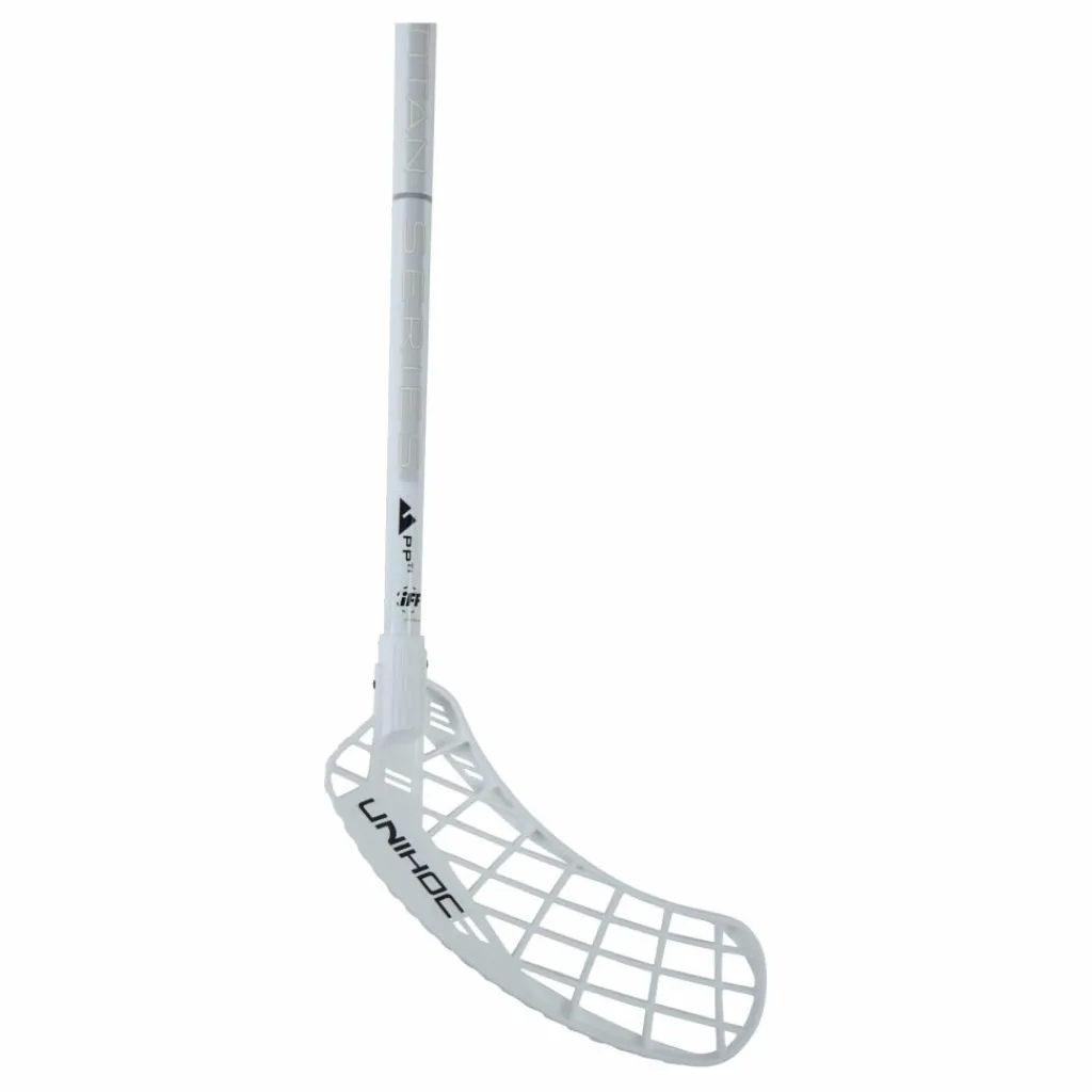 Unihoc Titan Composite 30 87cm Left White/gold* Inomhussporter