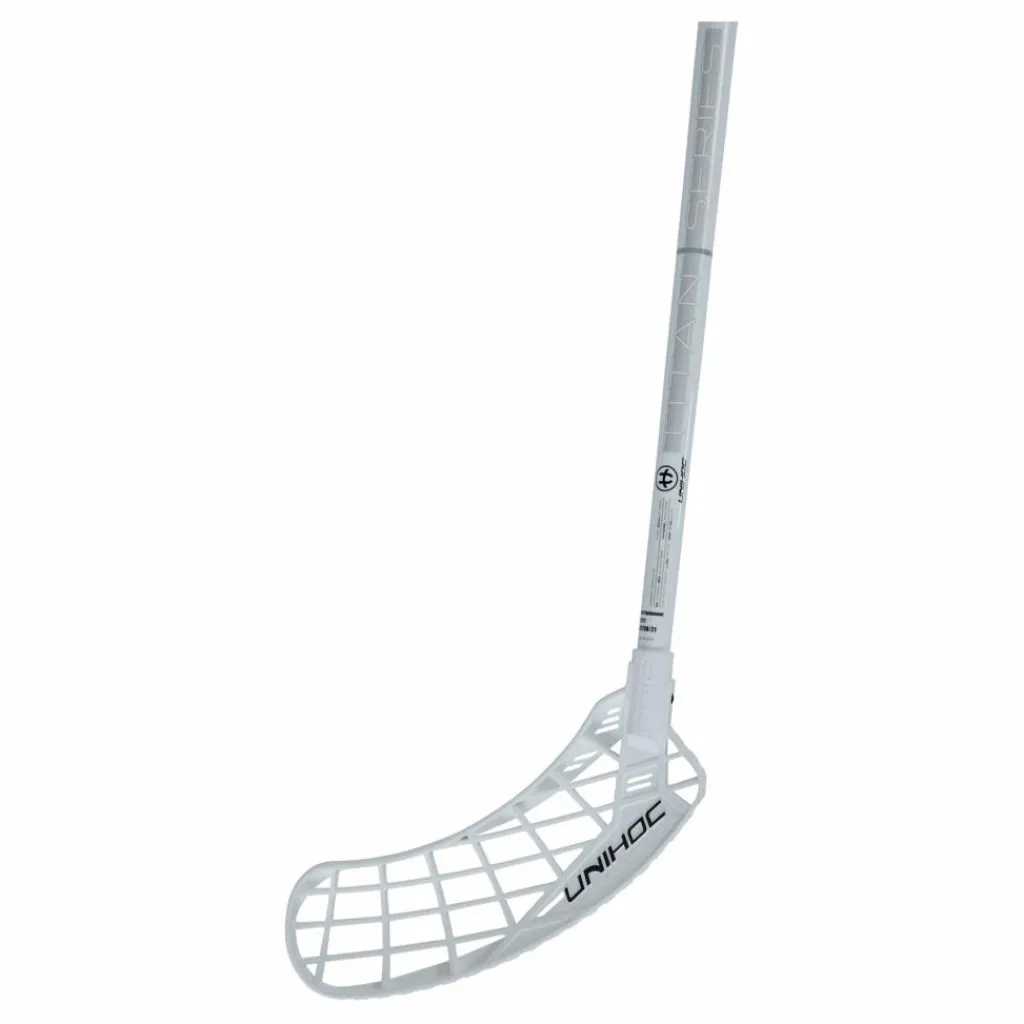 Unihoc Titan Composite 30 87cm Right White/gold* Inomhussporter