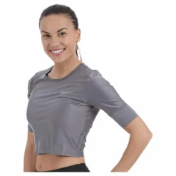 Nike Top Gem Grey* T-Shirts|Löpning