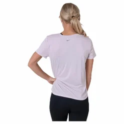 Nike Top SS Swoosh Run Pink/White* T-Shirts|Löpning