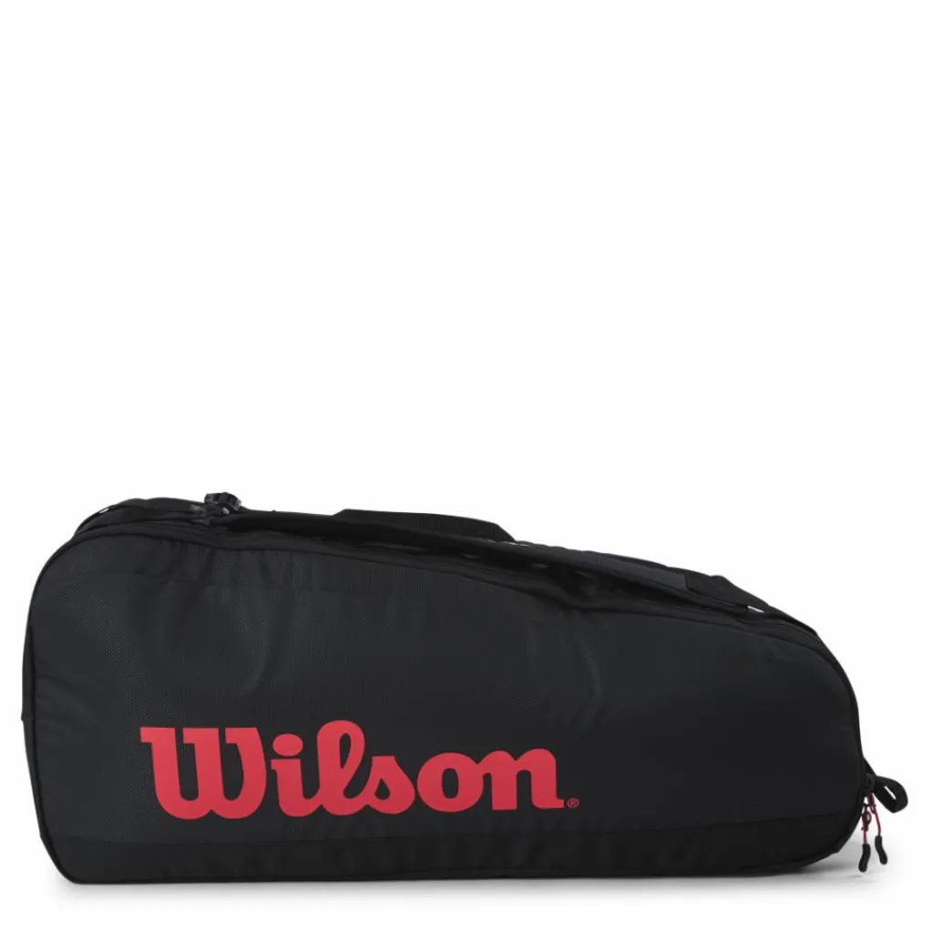 Wilson Tour 6 Pk Black/Red* Racketsporter