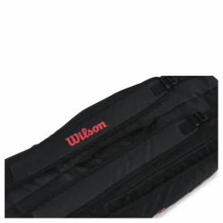 Wilson Tour 6 Pk Black/Red* Racketsporter