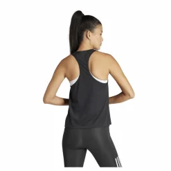 adidas Train Essentials Minimal Branding Racerback Tank Top Black* Träning|Linnen