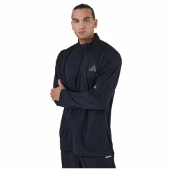 adidas Train Essentials Seasonal Training 1/4-Zip Long Sleeve Sweatshirt Black* Träning|Tröjor