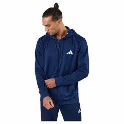 adidas Train Essentials Seasonal Training Full-Zip Jacket Dark Blue* Tröjor|Träning