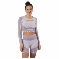 Puma Train Formknit Seamless Long S Lavender Fog-grape Wine* Underställ|Träning