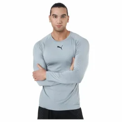 Puma Train Formknit Seamless Ls Tee Medium Gray Heather* Tröjor|Träning