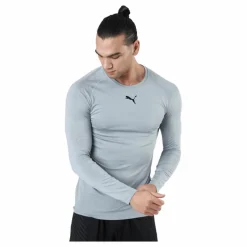 Puma Train Formknit Seamless Ls Tee Medium Gray Heather* Tröjor|Träning