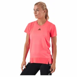 adidas Training Heat Ready Tee Pink/Red* T-Shirts|Träning