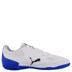 Puma Truco Iii Jr Indoor White- Black- Tea*Barn Fotboll|Träningsskor