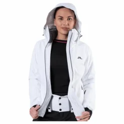 J.Lindeberg Truuli Jacket White* Alpint|Jackor