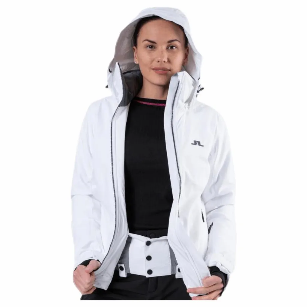 J.Lindeberg Truuli Jacket White* Alpint|Jackor