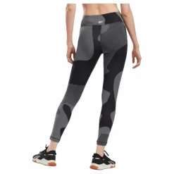 Reebok Ts Lux Tight- Jacquard Black* Träning|Tights