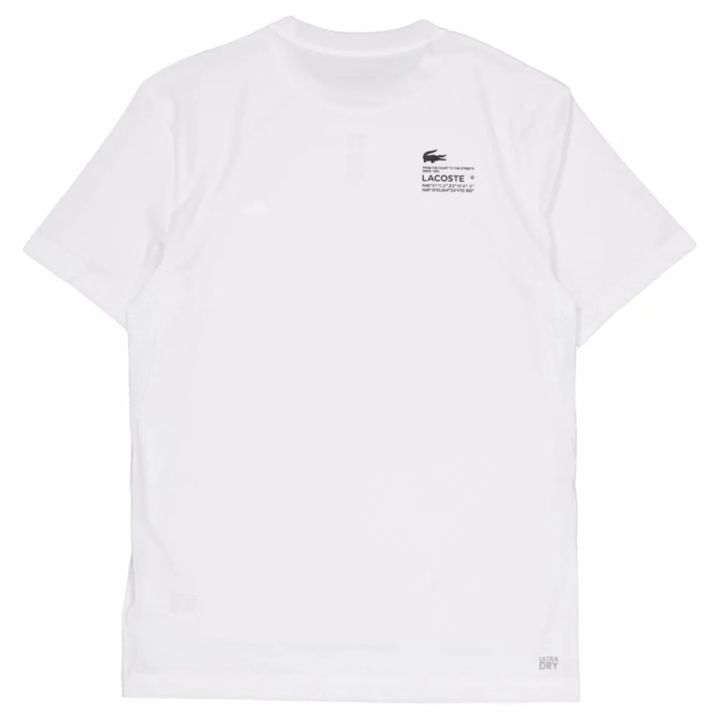 Lacoste Sport T-shirt Active Performance White* Racketsporter|T-Shirts