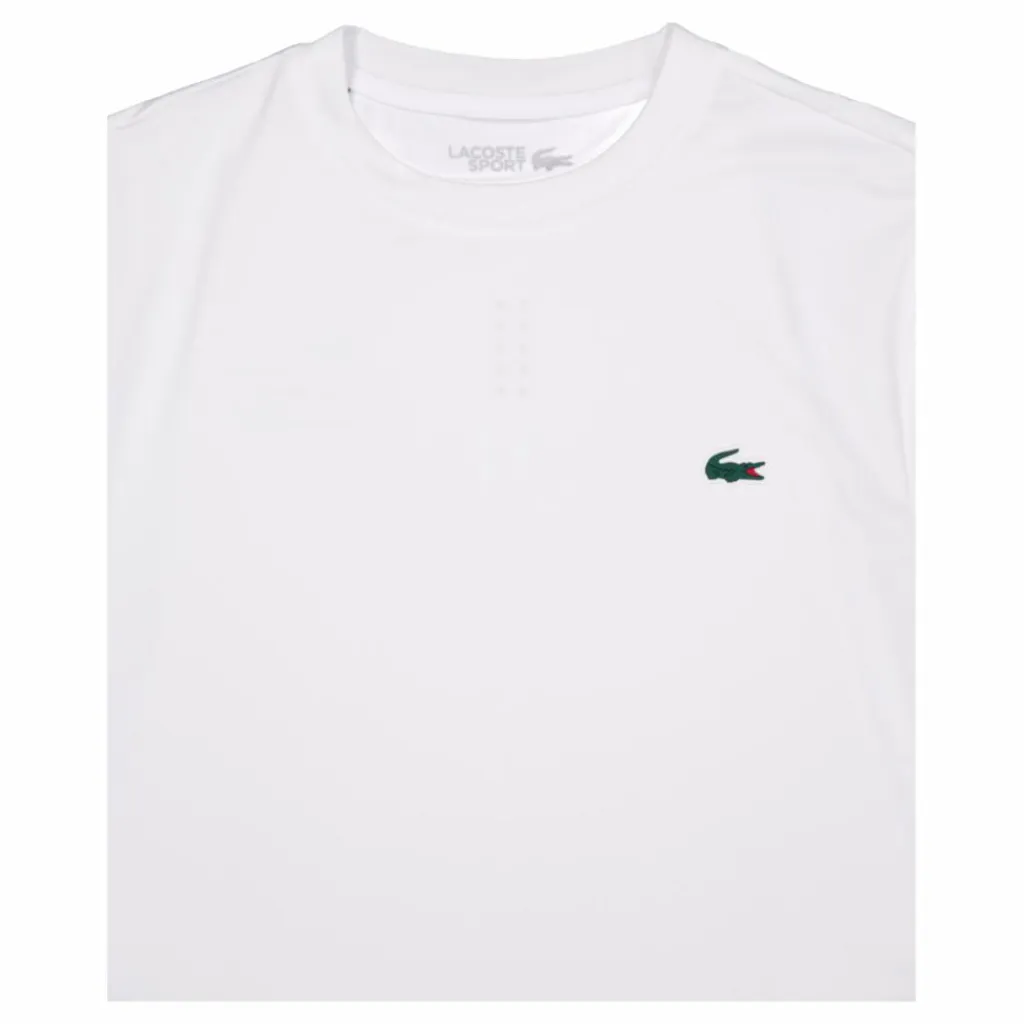 Lacoste Sport T-shirt Active Performance White* Racketsporter|T-Shirts