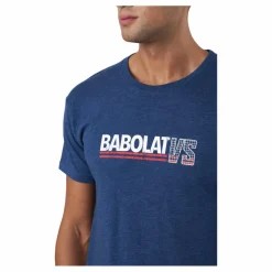 Babolat T-shirt Exercise Vintage Blue* Racketsporter|T-Shirts
