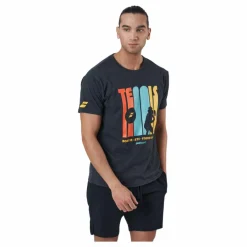 Babolat T-shirt Message Black* Racketsporter|T-Shirts