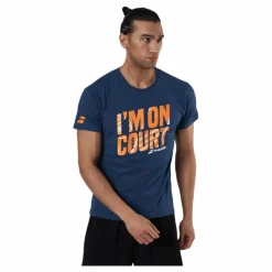 Babolat T-Shirt  Message blue* Racketsporter|T-Shirts